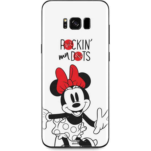 Disney Minnie Mouse Rockin My Dots Galaxy S8 Plus Skin